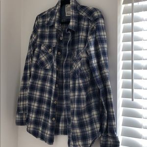 Blue flannel
